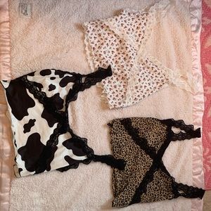 Shein Tank Top Crop Tops, Set of 3, Women’s Medium